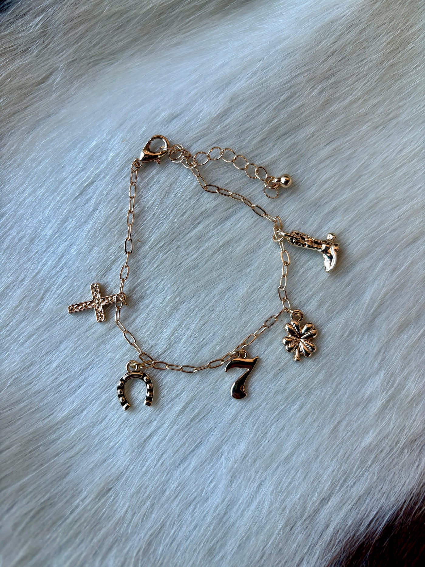 Patrick Lucky Charmed Bracelet