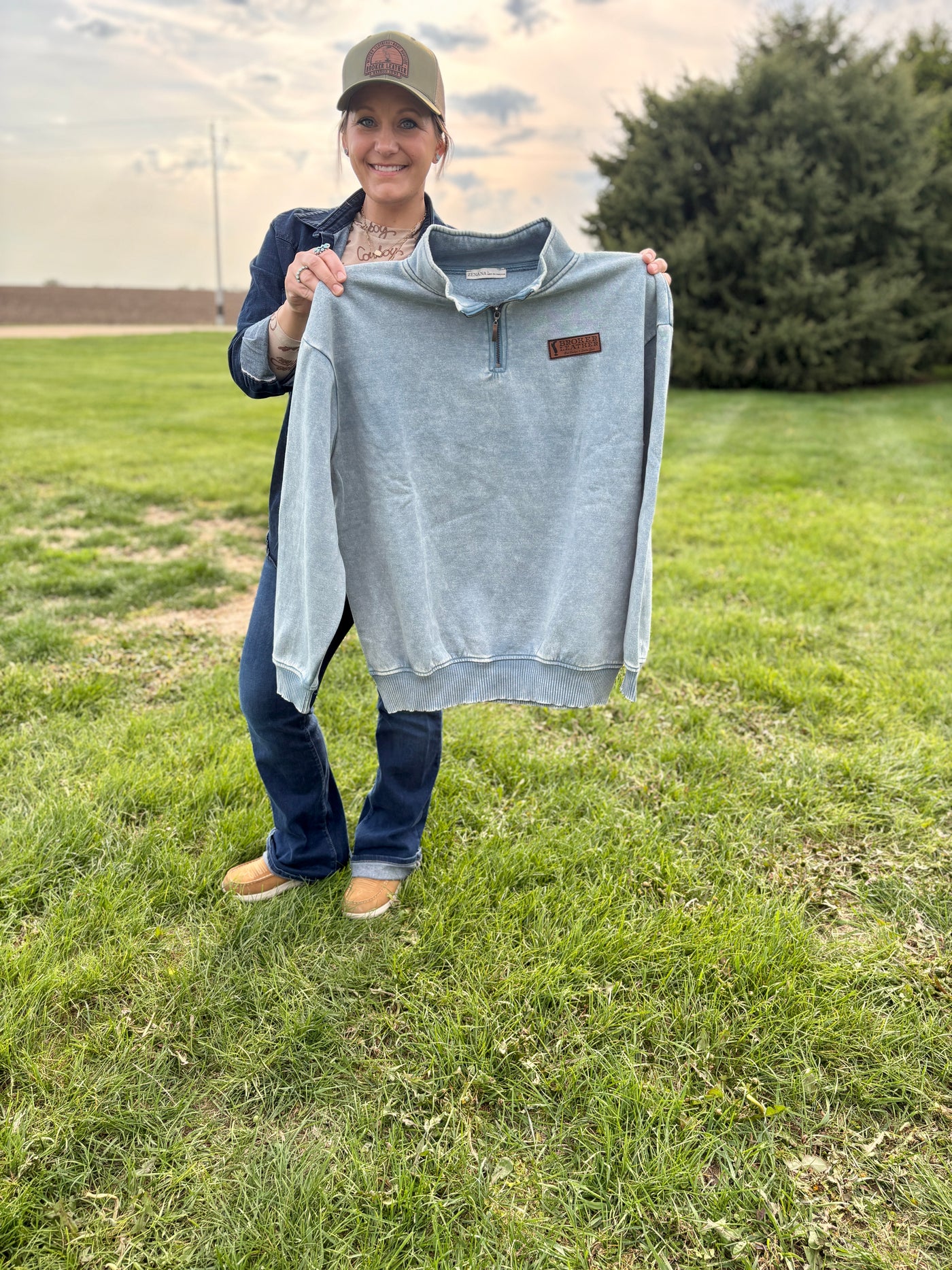 Hard To Handle Quarter Zip Sweatshirt