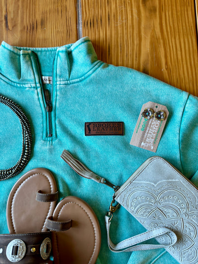Chin Up Champion Quarter Zip Sweatshirt