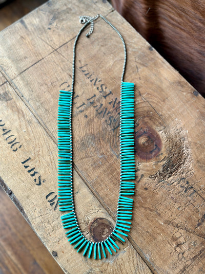 Ethan Faux Turquoise Necklace