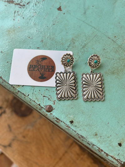 Marilyn Concho Post Earrings