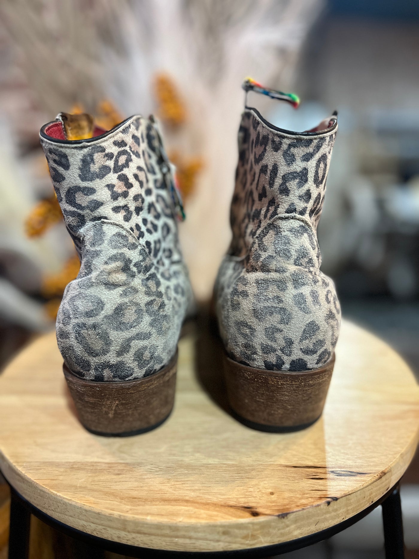 Size 10 Miss Macie Cheetah Booties ✜FINAL SALE✜ CS012