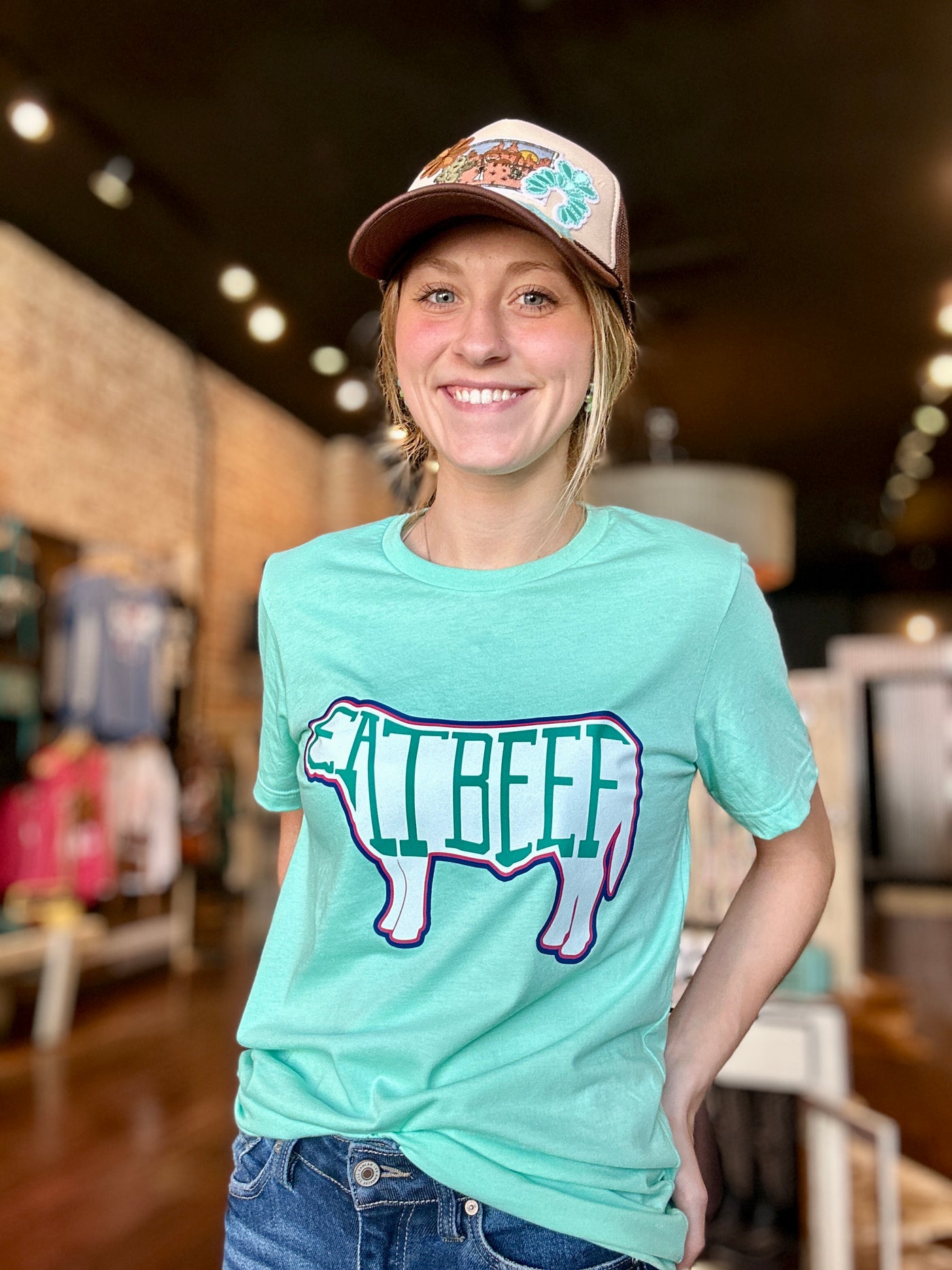 Jaelyn Eat Beef Graphic Tee