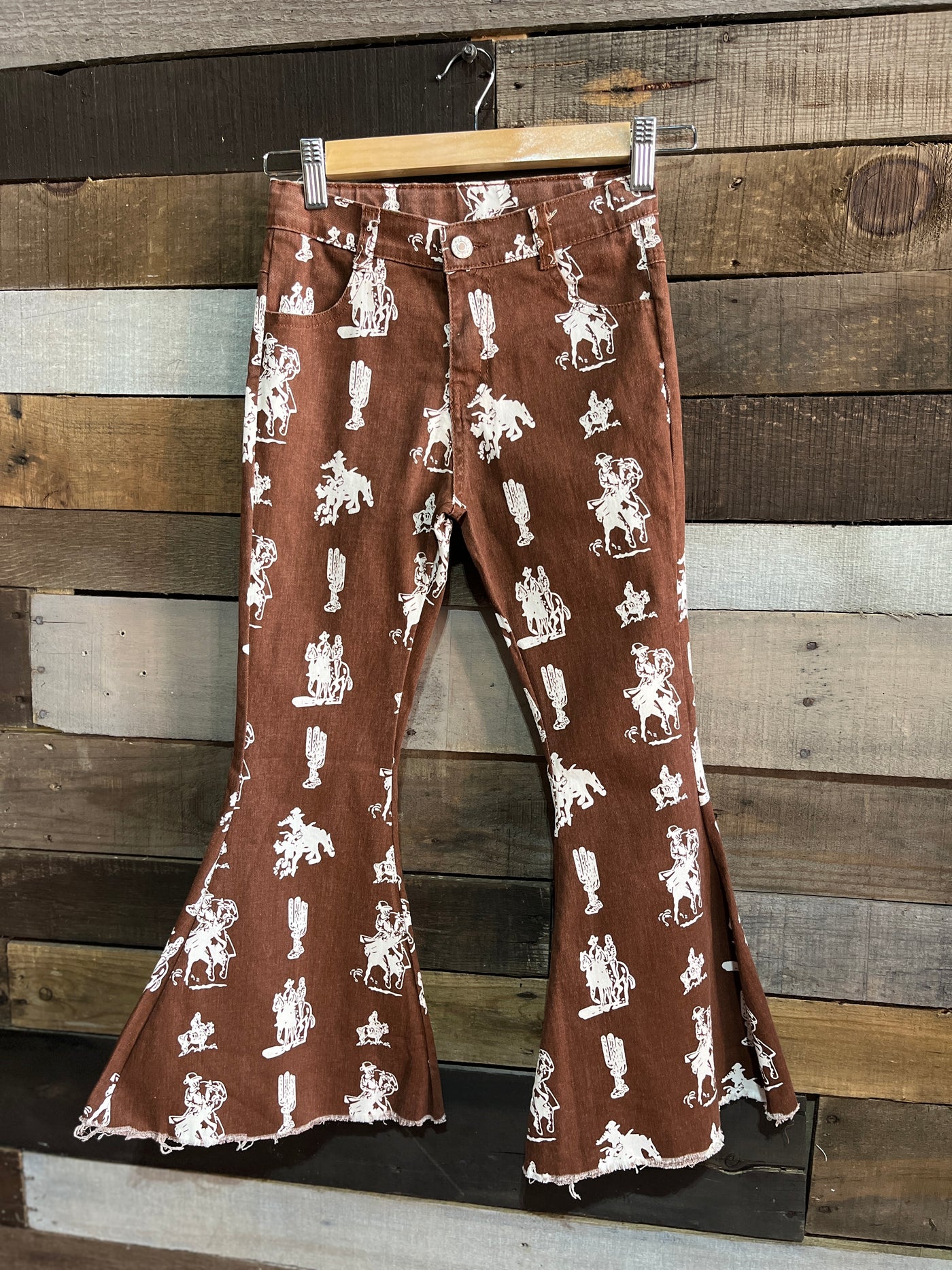 Woody Printed Bell Bottoms [Girls]