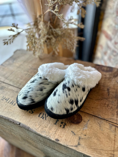 Ryggen Genuine Cowhide Slippers