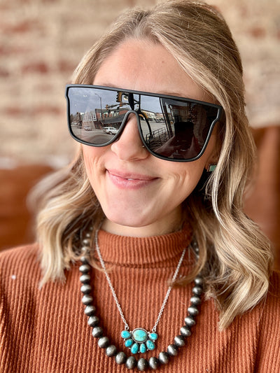 Maggie Polarized Sunglasses [Black]