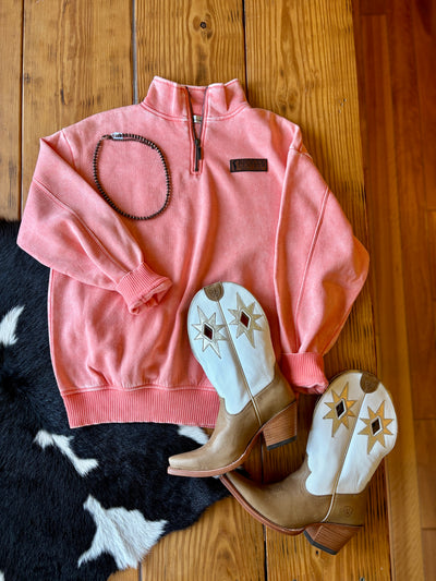 High Road & Hustle Quarter Zip Sweatshirt