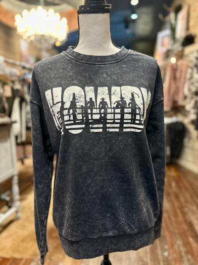 Reilly Howdy Mineral Crewneck