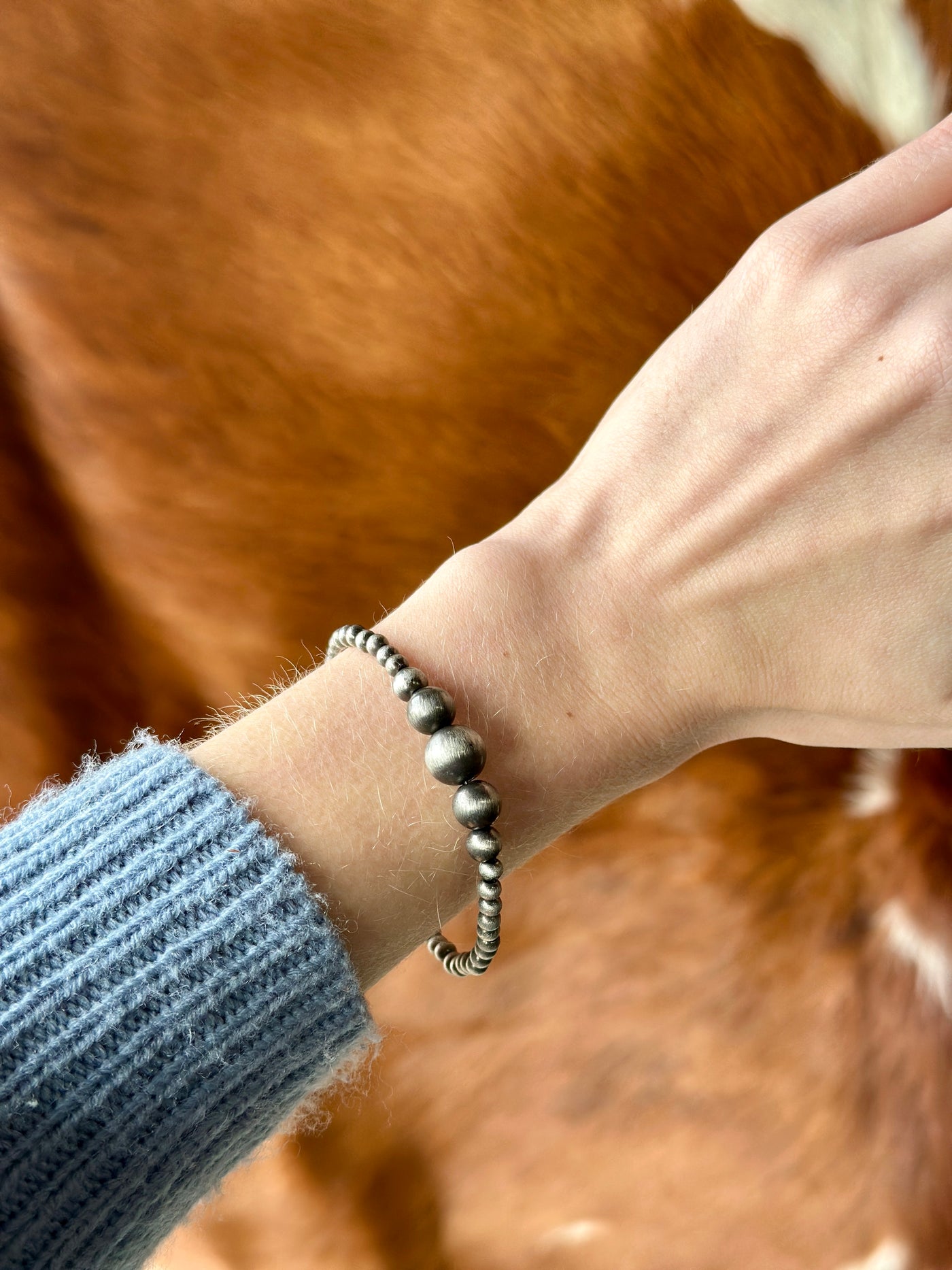 Brody Navajo Pearl Stretch Bracelet