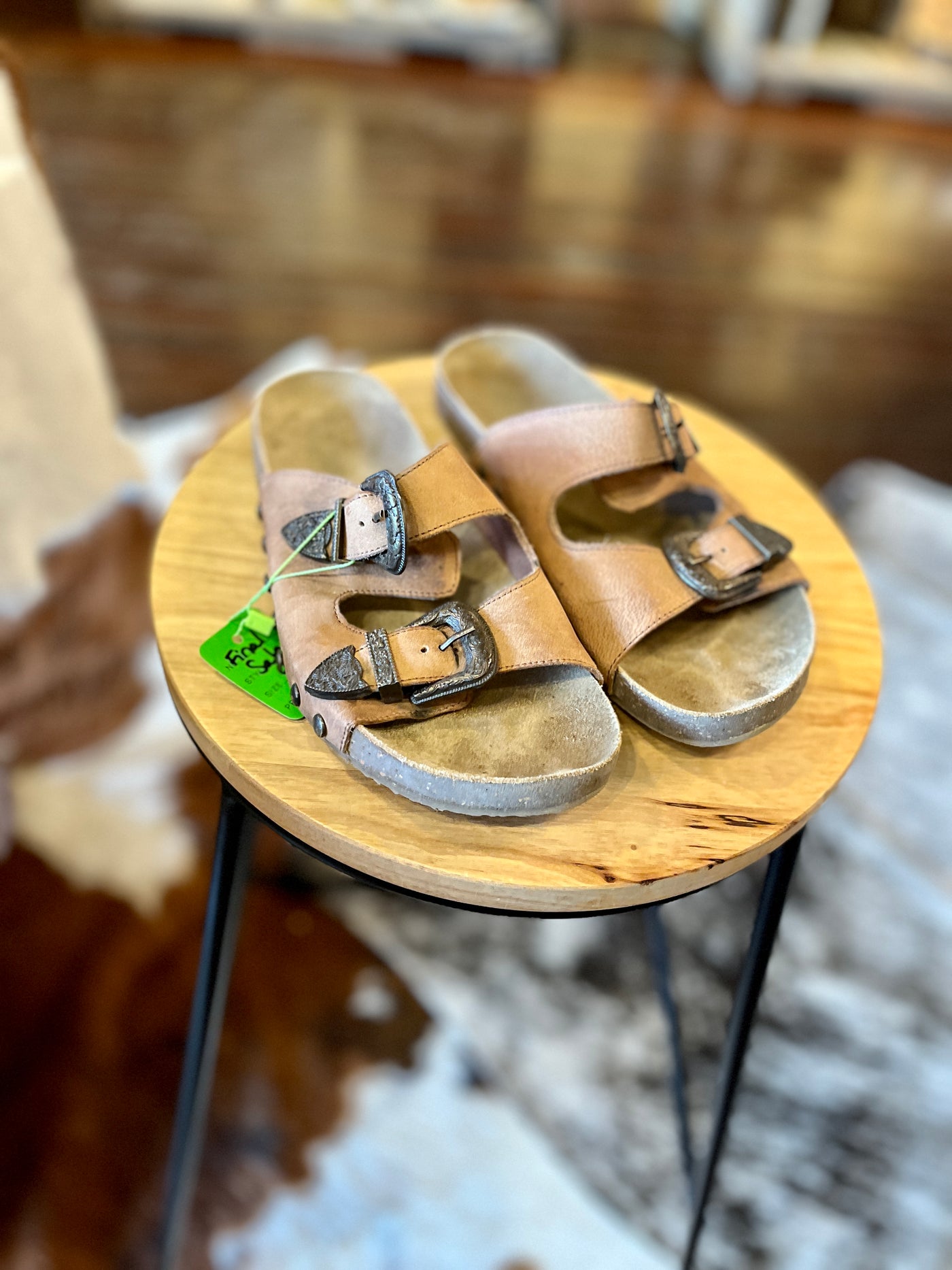 Size 9 Buckled Sandals ✜FINAL SALE✜ CS007