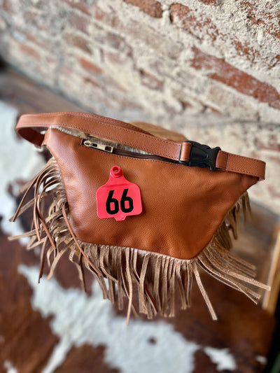 Ansley Cowhide Fanny/Pack Belt Bag ✜ON SALE NOW: 25% OFF✜