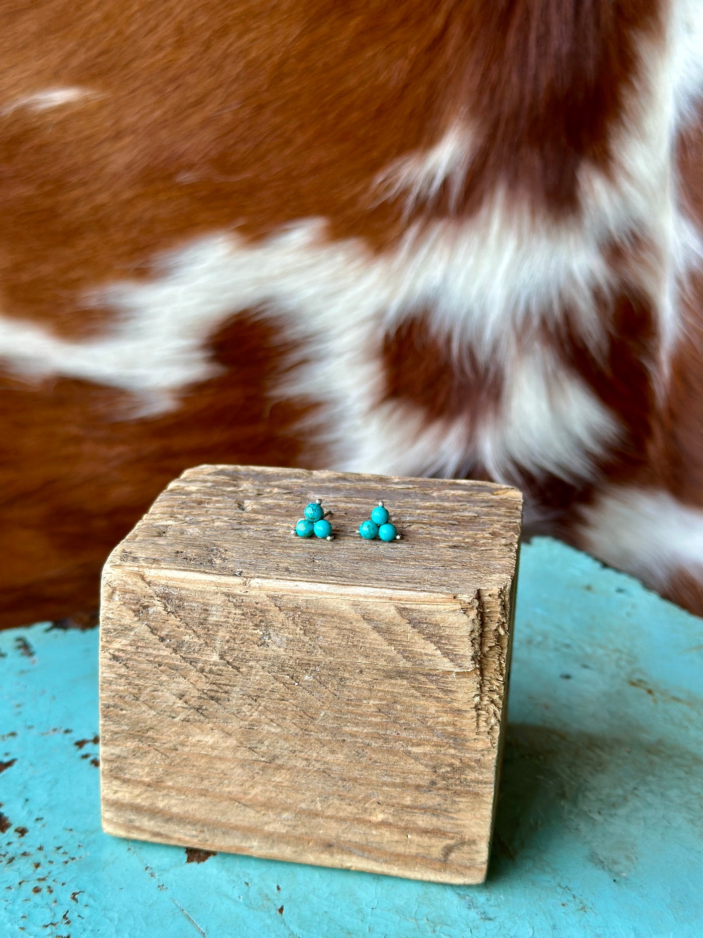 Mina Turquoise Stud Earrings