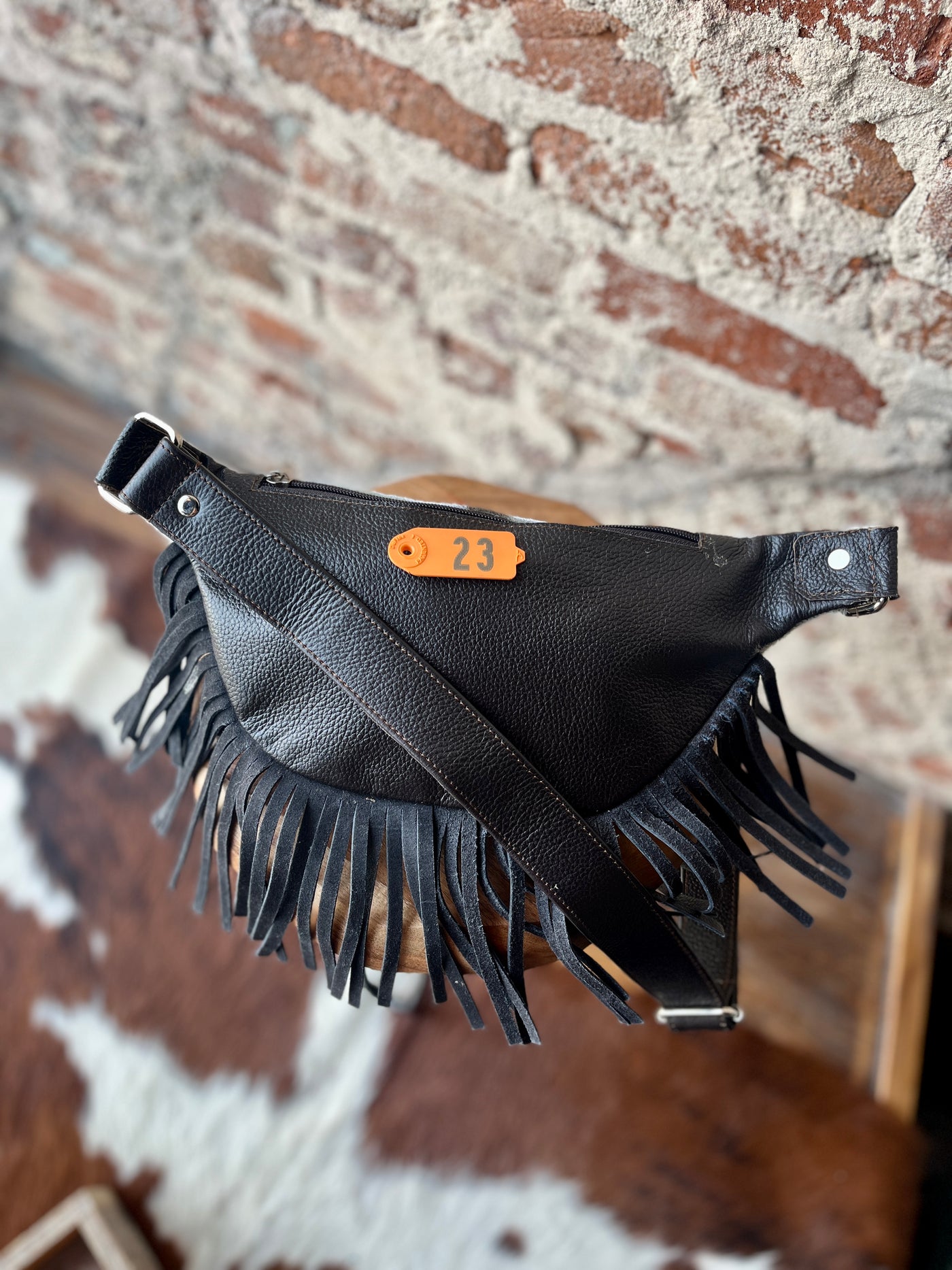Ansley Cowhide Fanny/Pack Belt Bag ✜ON SALE NOW: 25% OFF✜