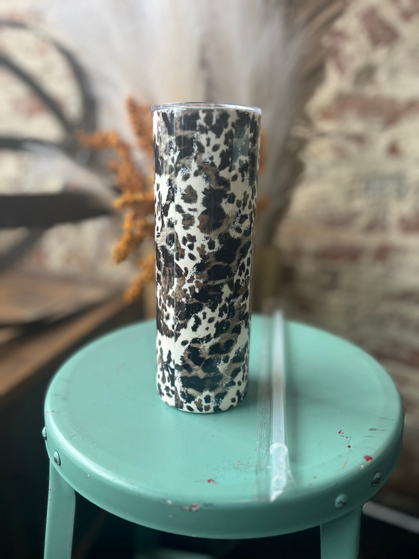 Christina Wifey Leopard Tumbler