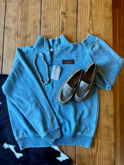 Hard To Handle Quarter Zip Sweatshirt