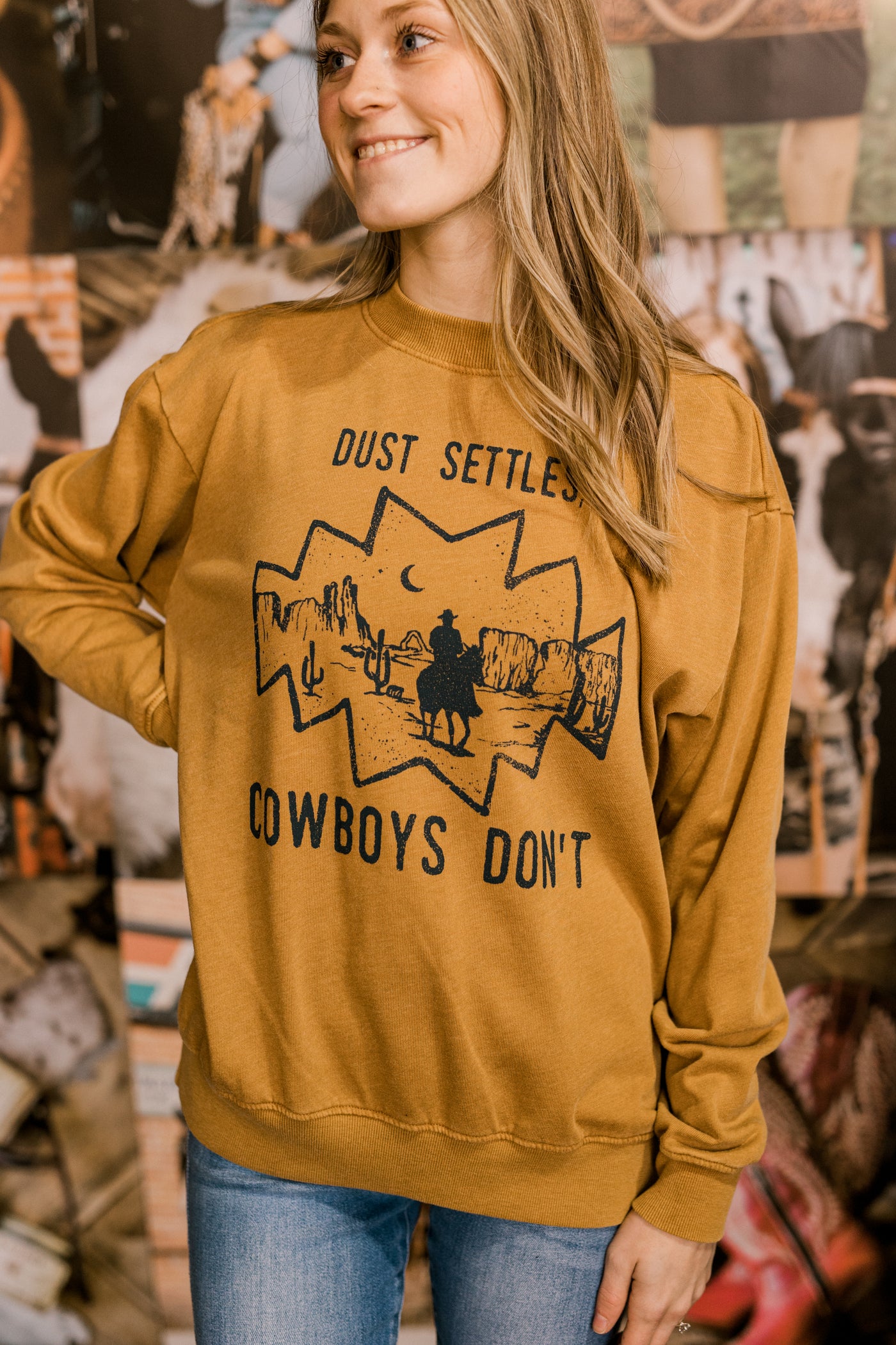 Hamilton Cowboy Sweatshirt [Mustard]