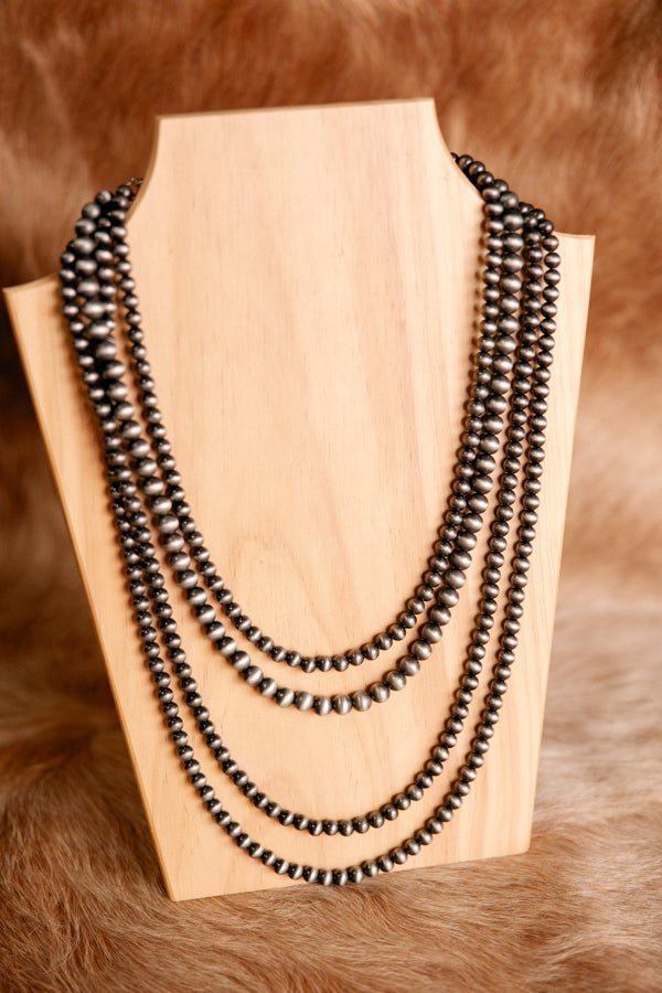 Honeysuckle Navajo Pearl Necklace