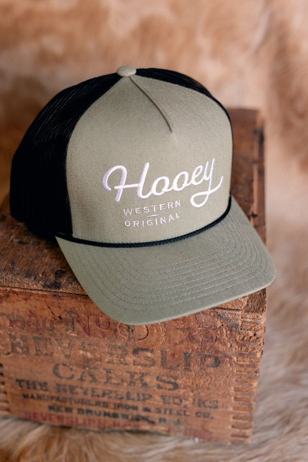 Hooey OG Cap [Olive Green & Black]