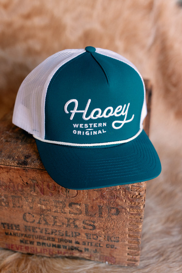 Hooey OG Hat [Teal & White]