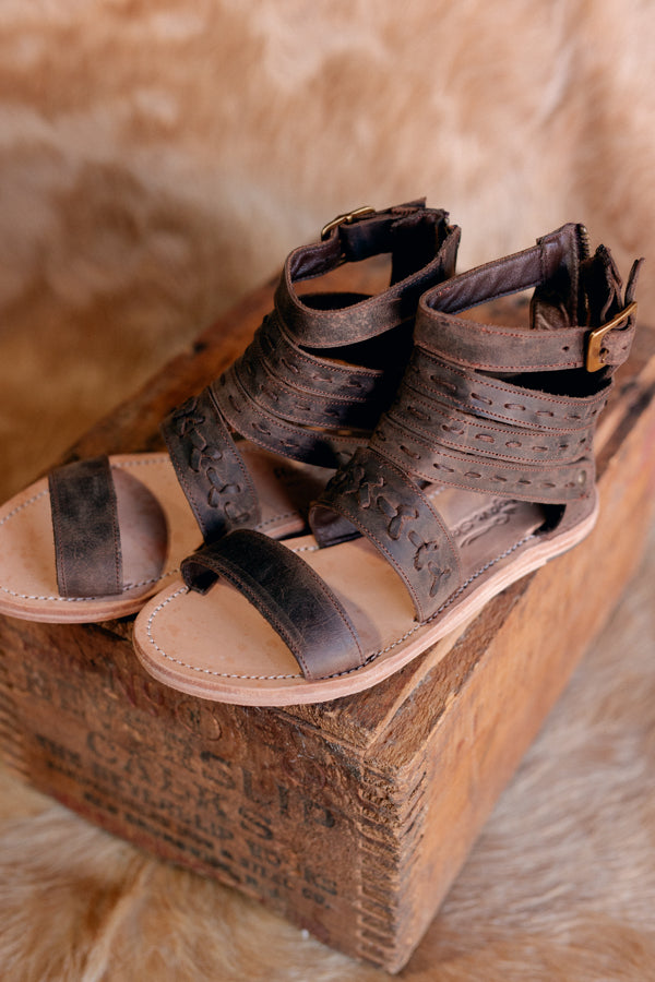 Horizon Lines Gladiator Sandals ✜ON SALE NOW: 50% OFF✜