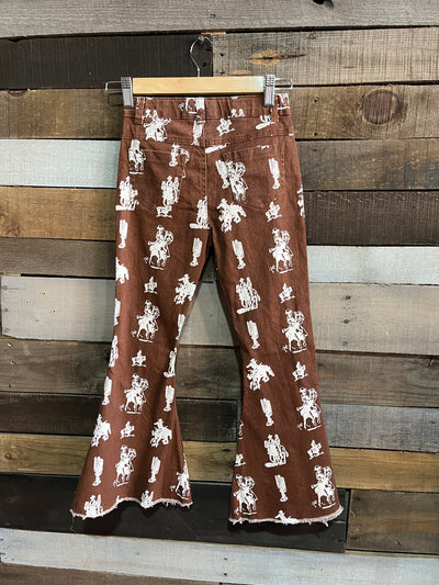 Woody Printed Bell Bottoms [Girls]