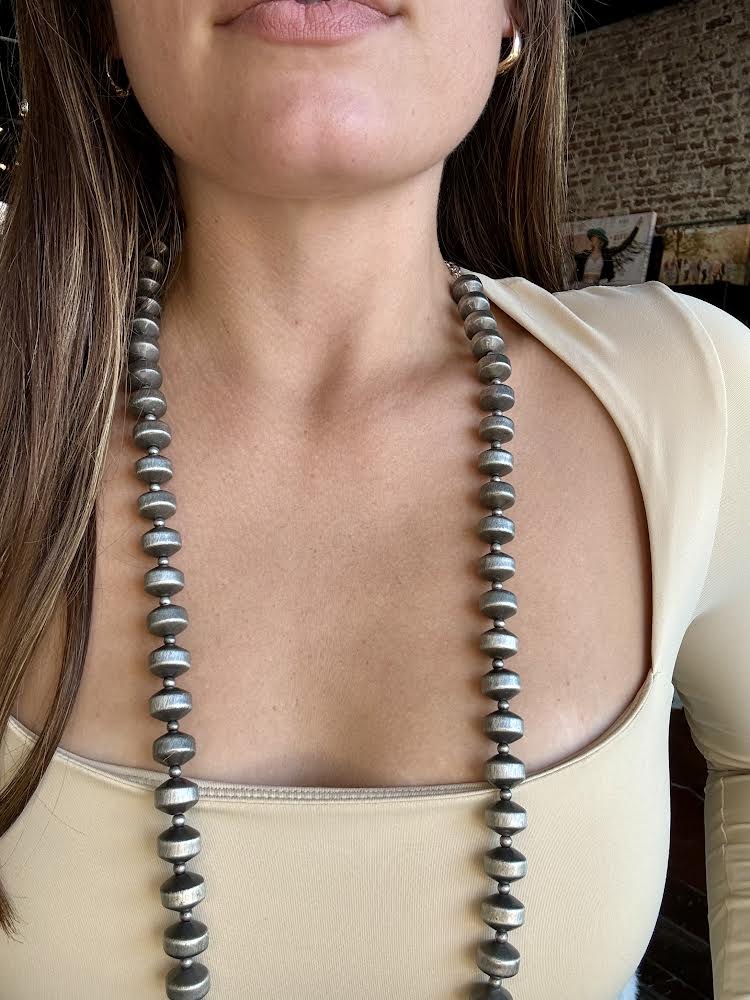 Stacy Faux Navajo Pearl Necklace