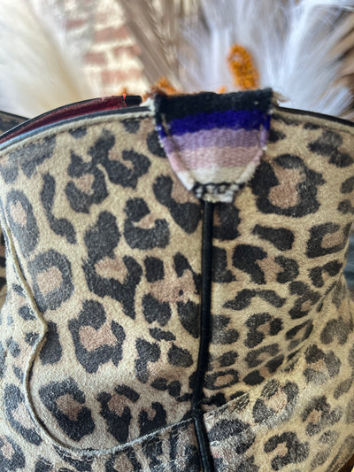 Size 10 Miss Macie Cheetah Booties ✜FINAL SALE✜ CS012