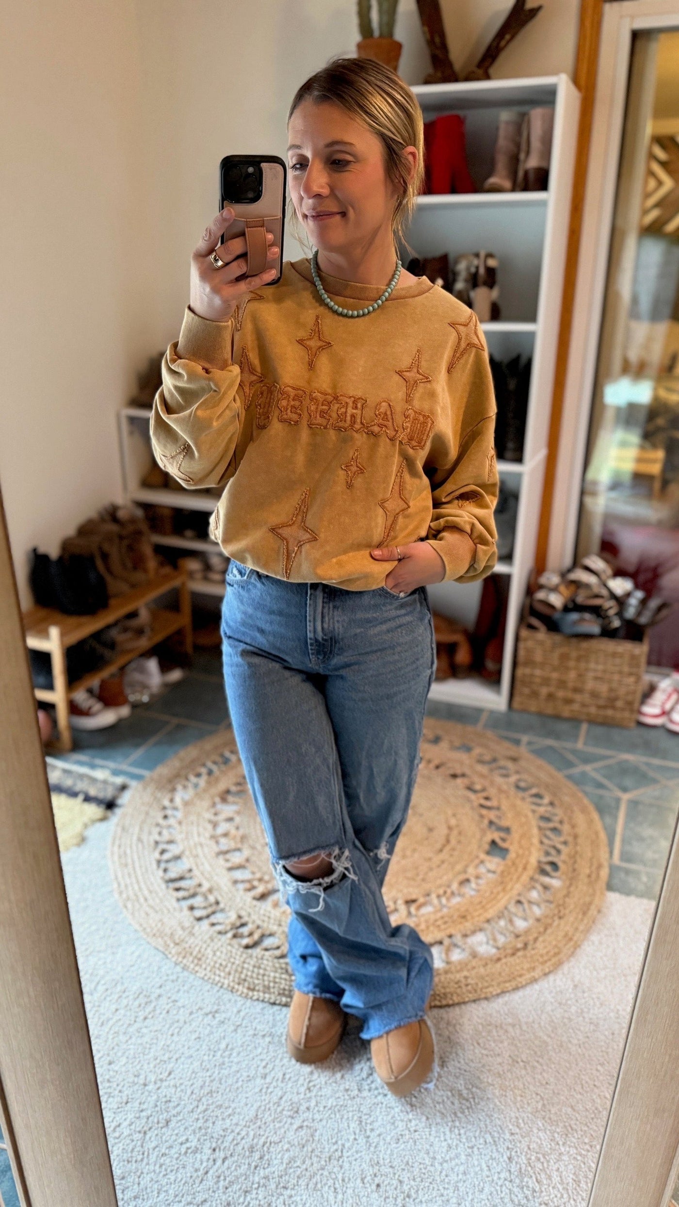 Julene Vintage Yeehaw Sweatshirt