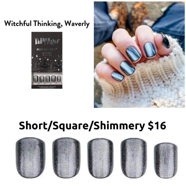 Red Aspen Nail Dashes [Witchful Thinking, Waverly]