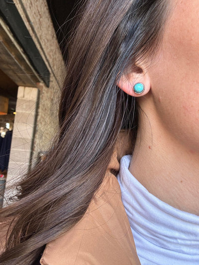 Ikea Tiny Turquoise Stud Earrings