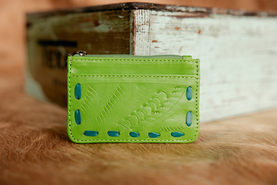 Jackson Card + Coin Pouch [Green]