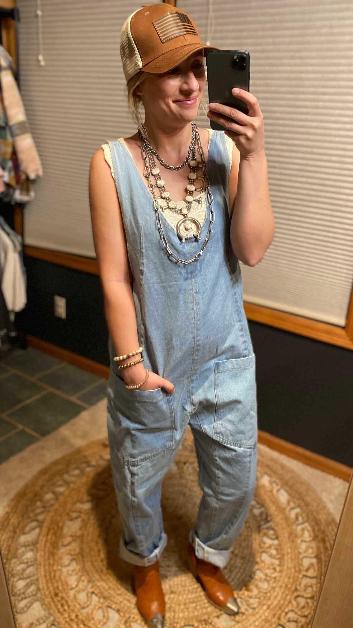 Janice Denim Overall Jumpsuit ✜ON SALE NOW: 30% OFF✜