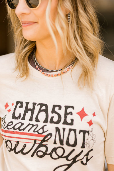 Josh Chase Dreams Not Cowboys Graphic Tee ✜ON SALE NOW✜