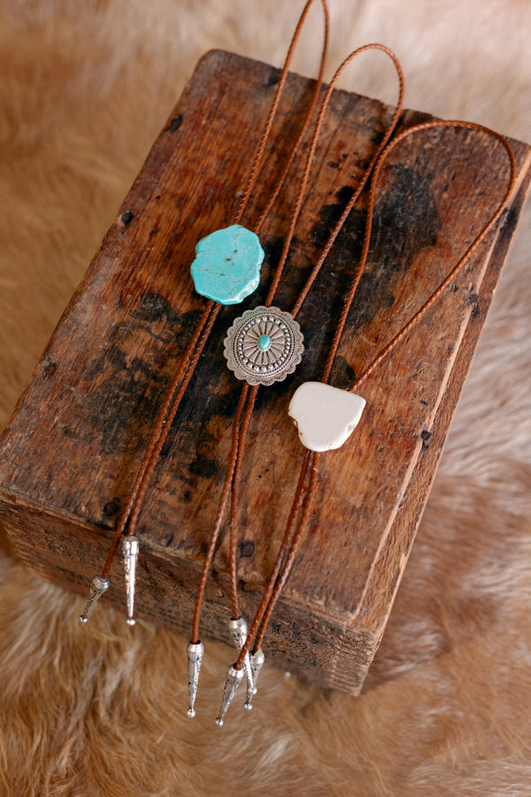 Keatley Bolo Tie Concho Necklace