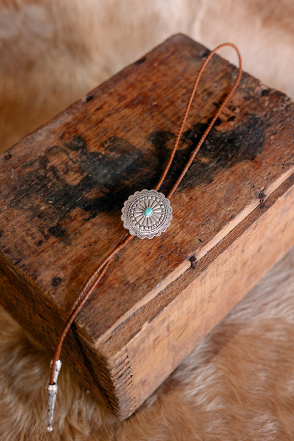 Keatley Bolo Tie Concho Necklace