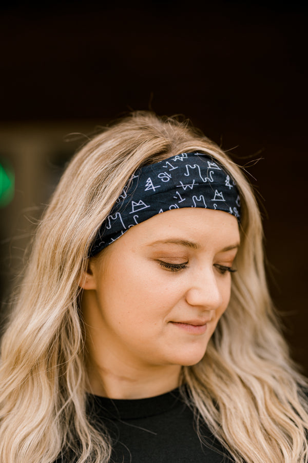 Lawler Branded Stretchy Hair Wrap  ✜ON SALE NOW: 50% OFF✜