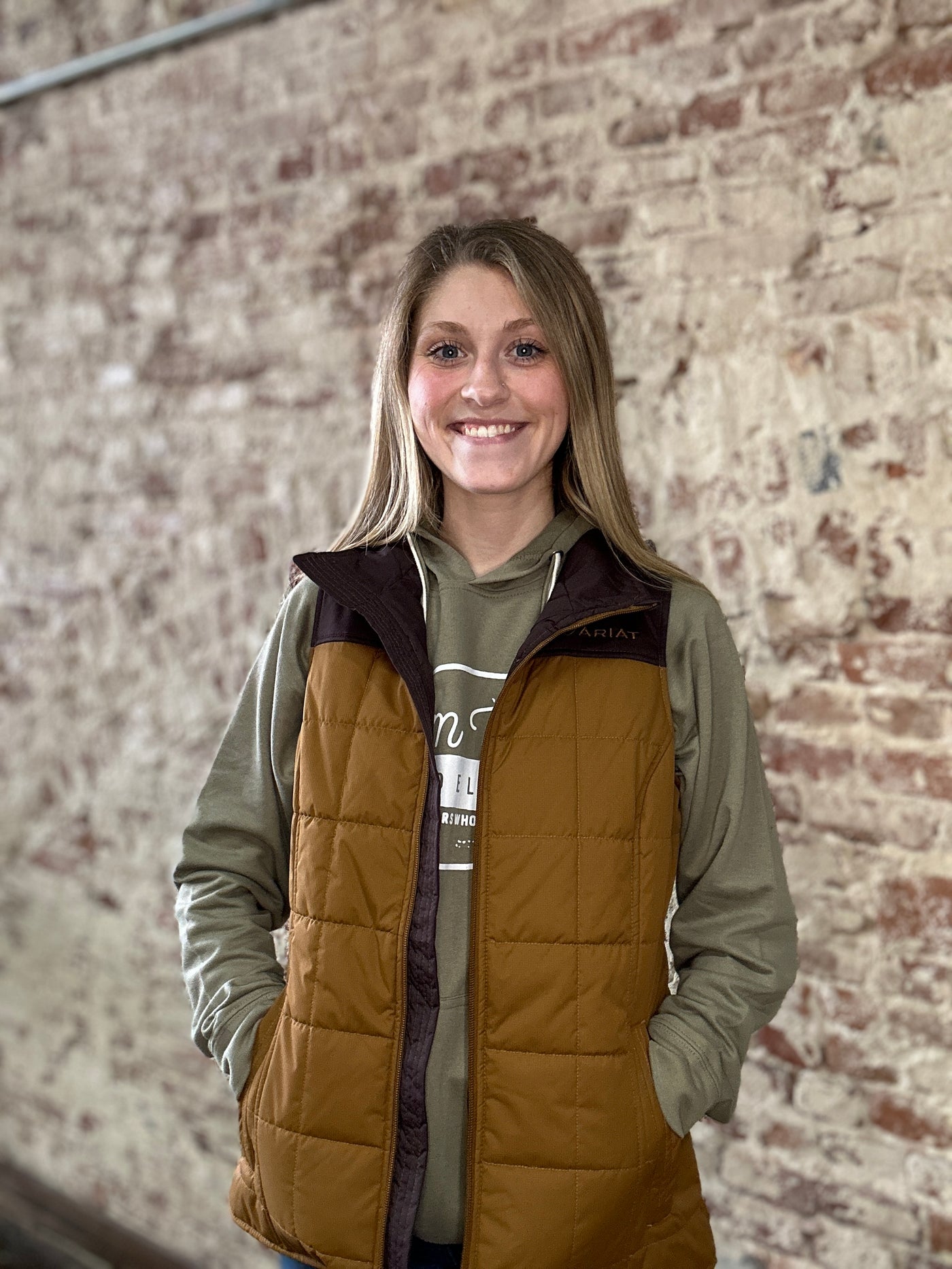 Lawrence Farm Wife Field Delivery Hoodie, perfect for farm chores or casual outings with family.