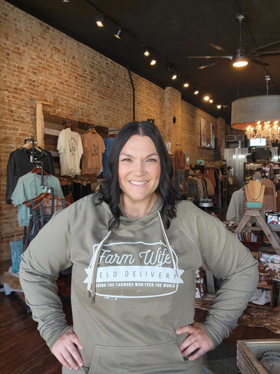 Lawrence Farm Wife Field Delivery Hoodie