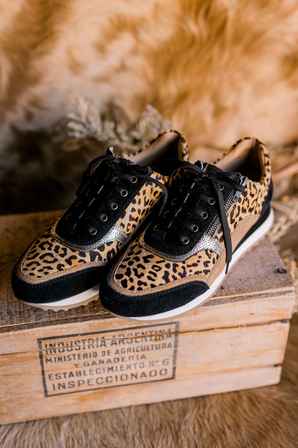 Los Angeles Times Leopard Sneakers