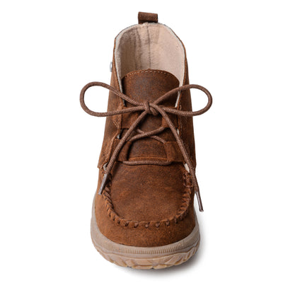 Minnetonka Tealey Suede Boot Moccasin