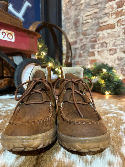Minnetonka Tealey Suede Boot Moccasin