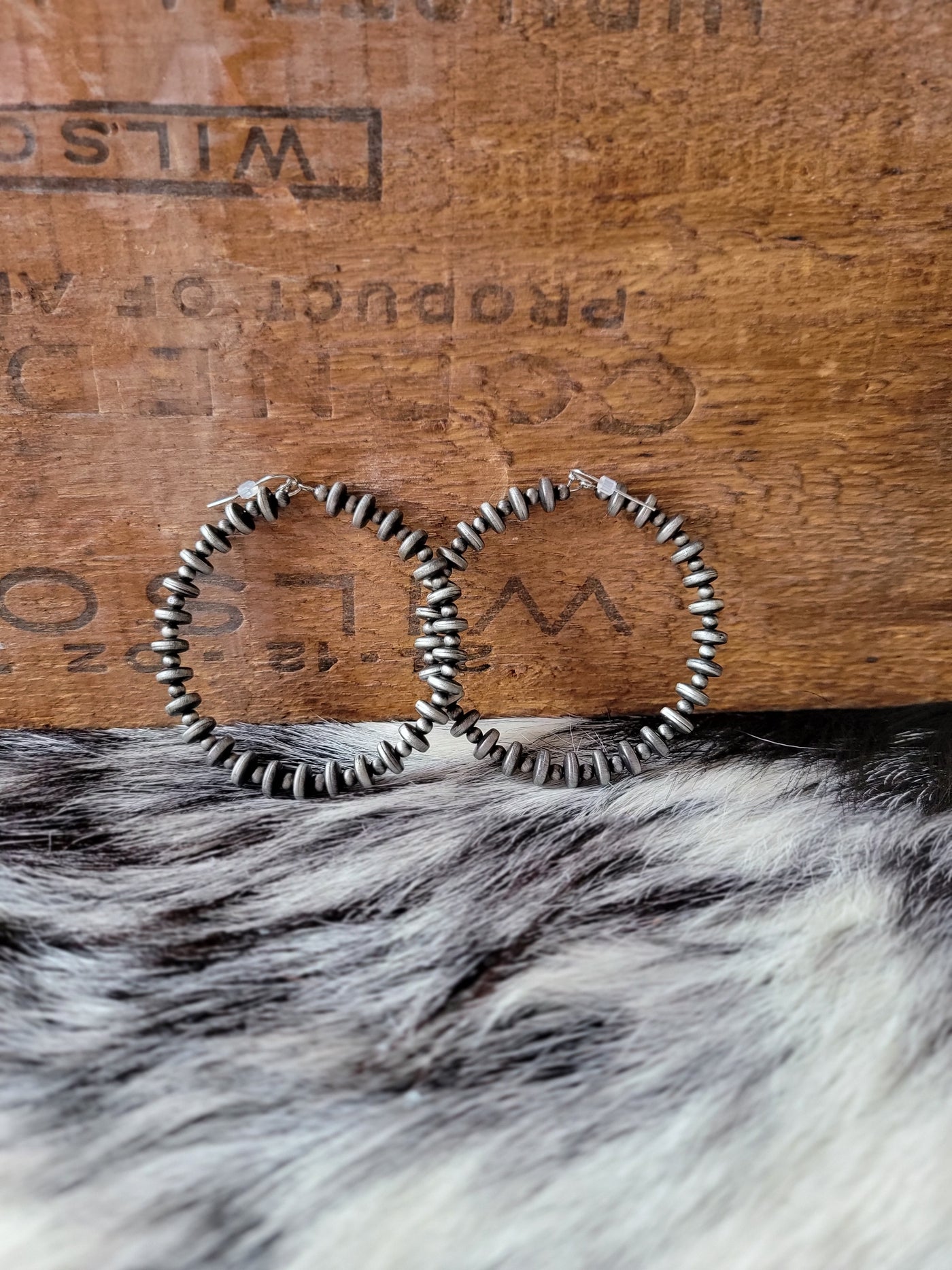 Oklahoma Swing Hoop Earrings