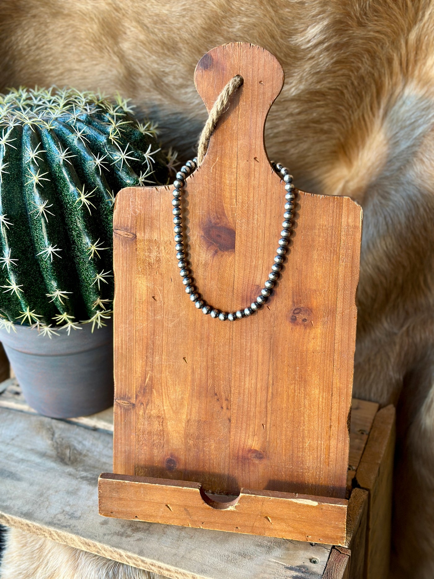 Timeless Sterling Silver Navajo Pearl Necklace for Everyday Wear