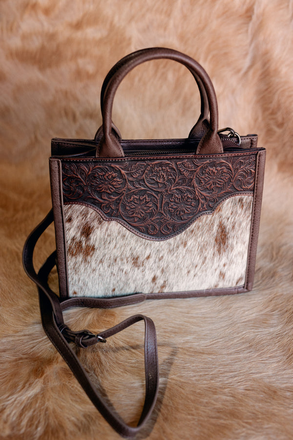 Paylee Hair-on-Hide Crossbody