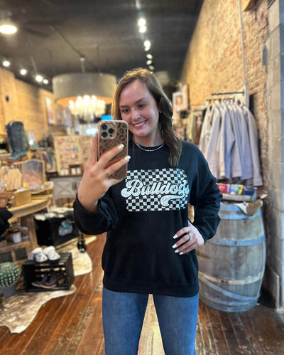 Paysen Checkerboard Bulldogs Crewneck