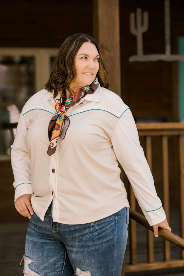 Samira Corduroy Button Down