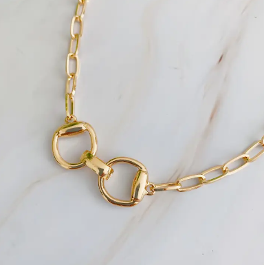 Milo Gold Bit Chain Link Necklace