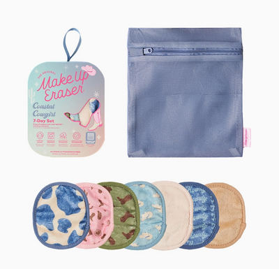 MakeUp Eraser 7-Day Set [Coastal Cowgirl]