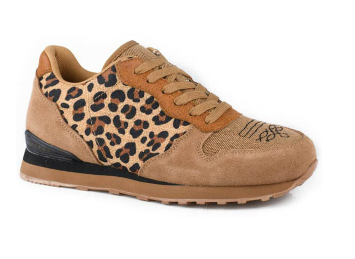 Roper Giddy Up Leopard Print Shoes