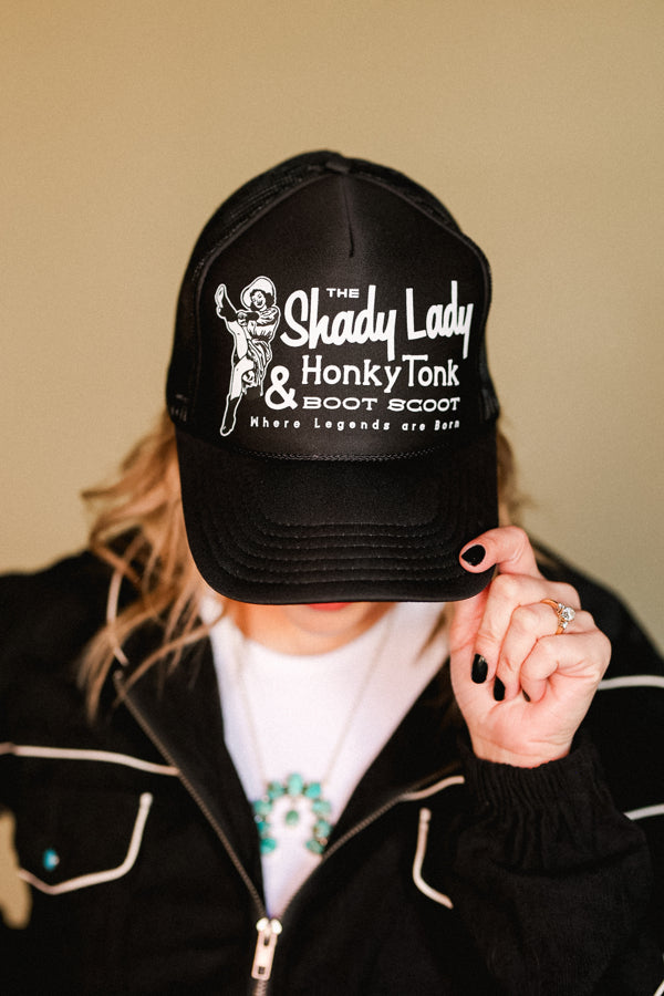 Shady Lady Honky Tonk Trucker Hat
